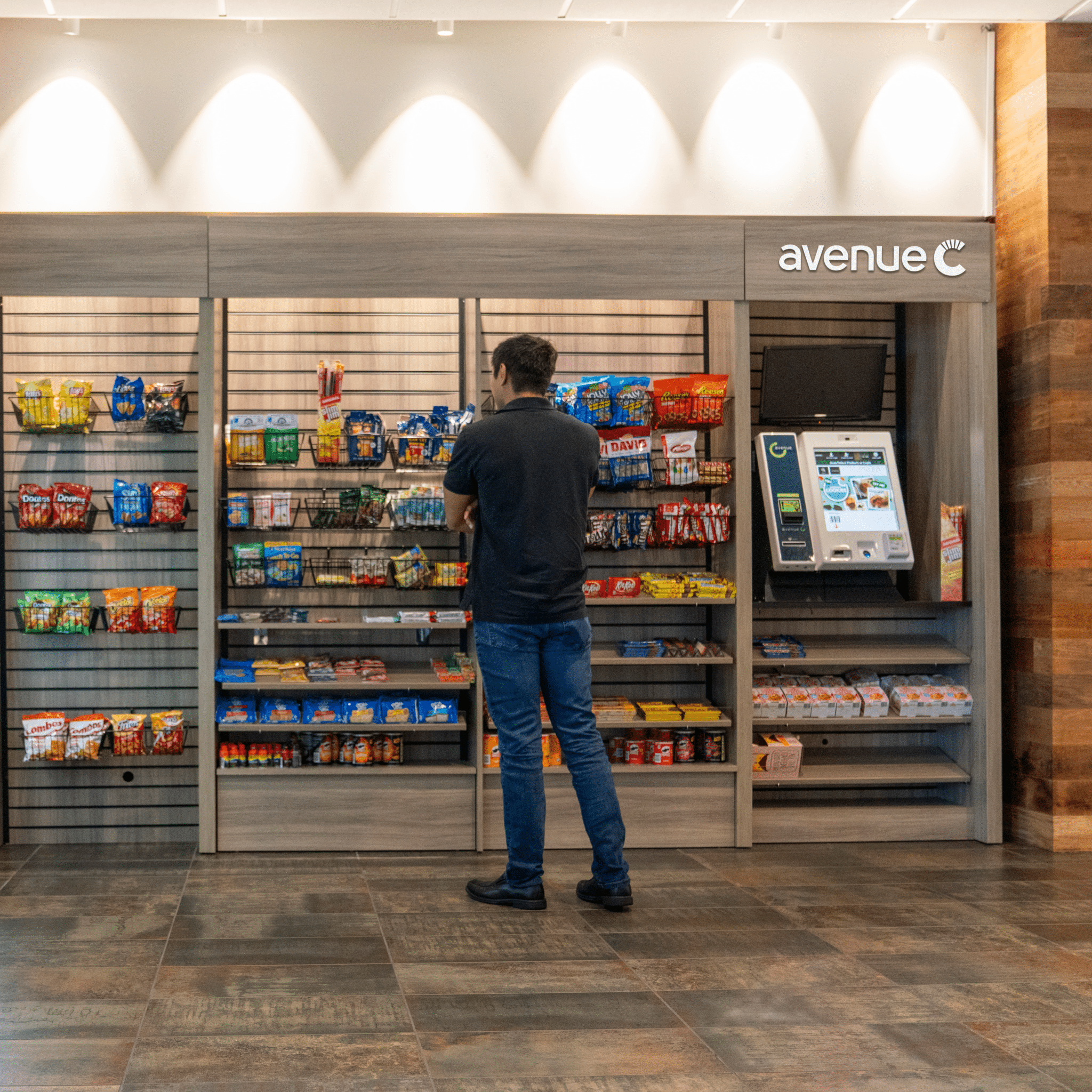 Avenue C Micro Market in ptwmt break room