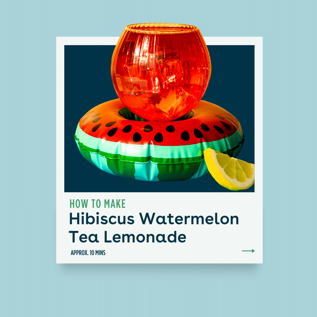 Hibiscus Watermelon Tea Lemonade Recipe