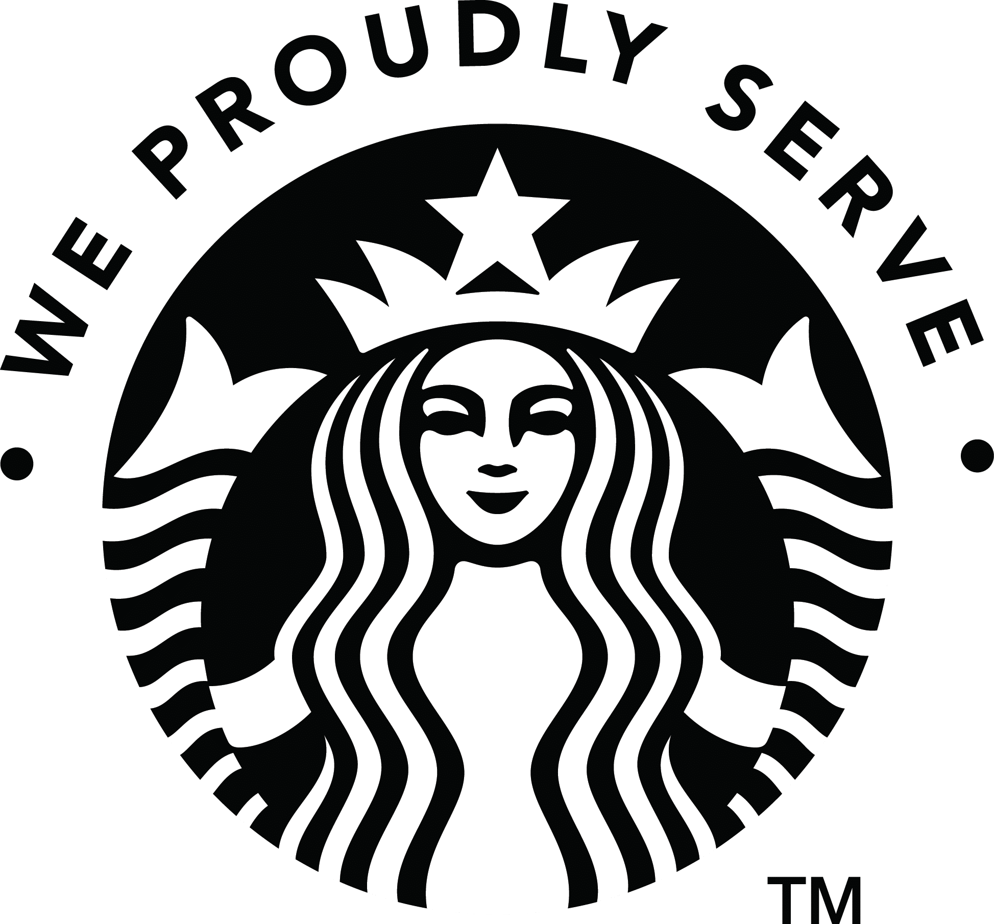 We proudly serve Starbucks Logo
